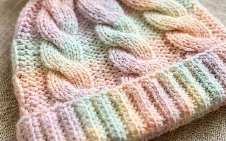 Dreamy Cable Hat Free Crochet Pattern